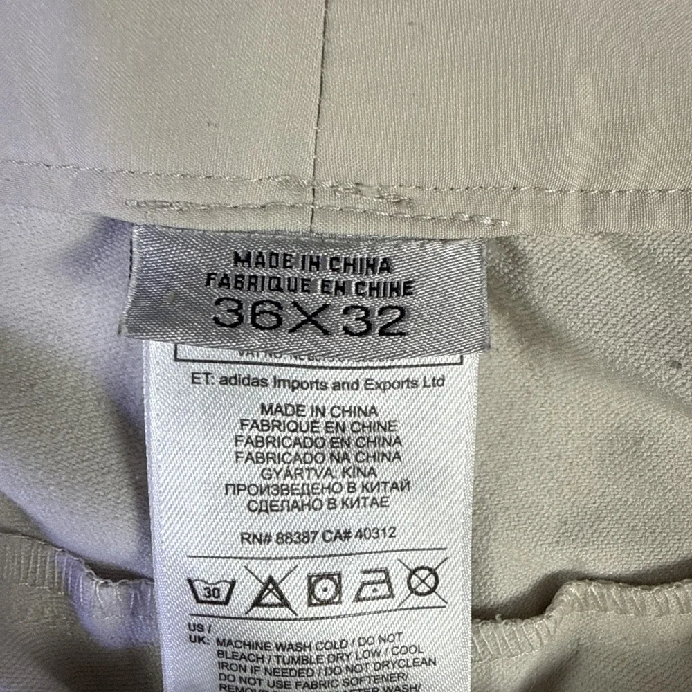 Adidas Golf Pants Mens 36x30 1/2